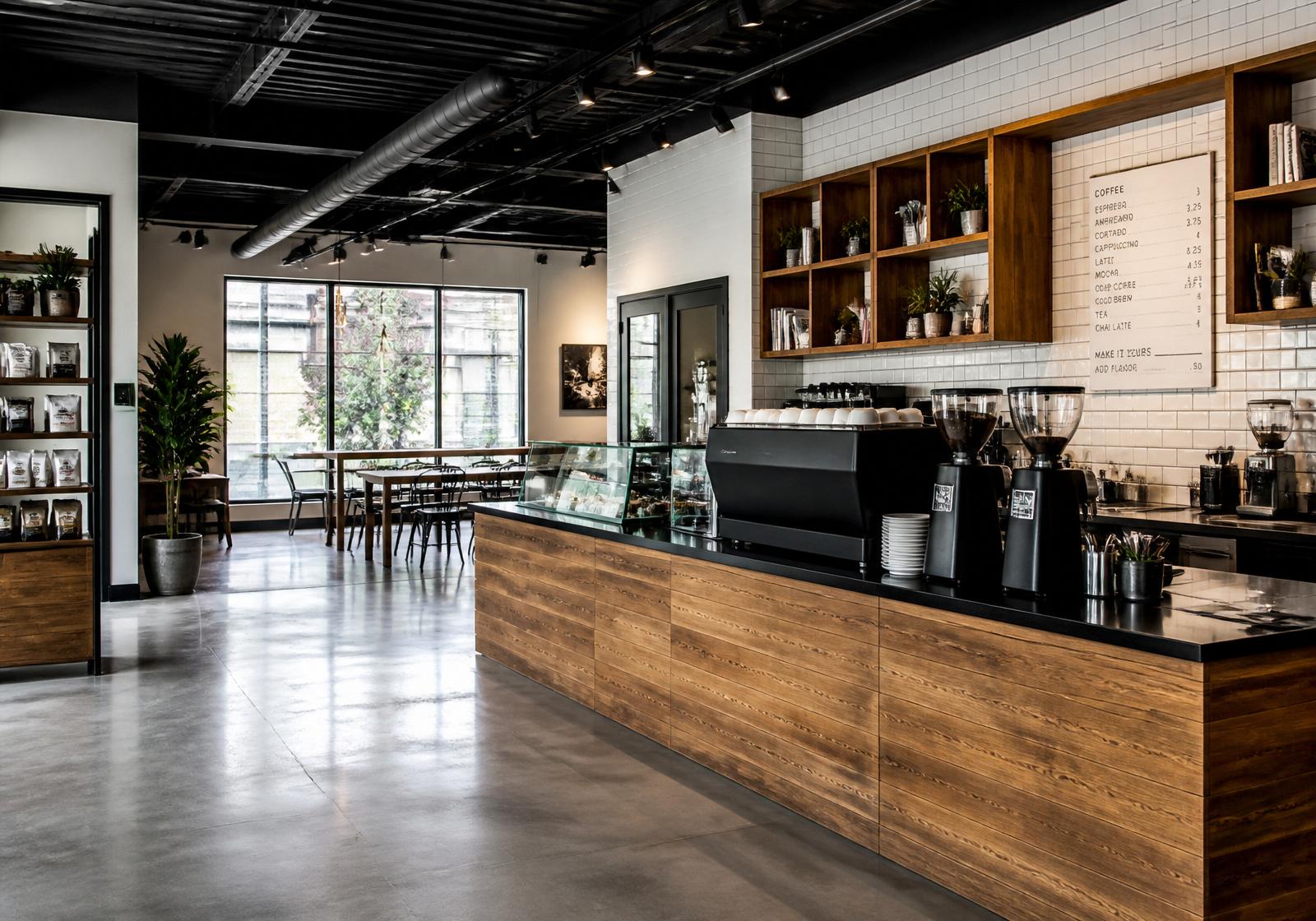 Restaurant Buildout — after